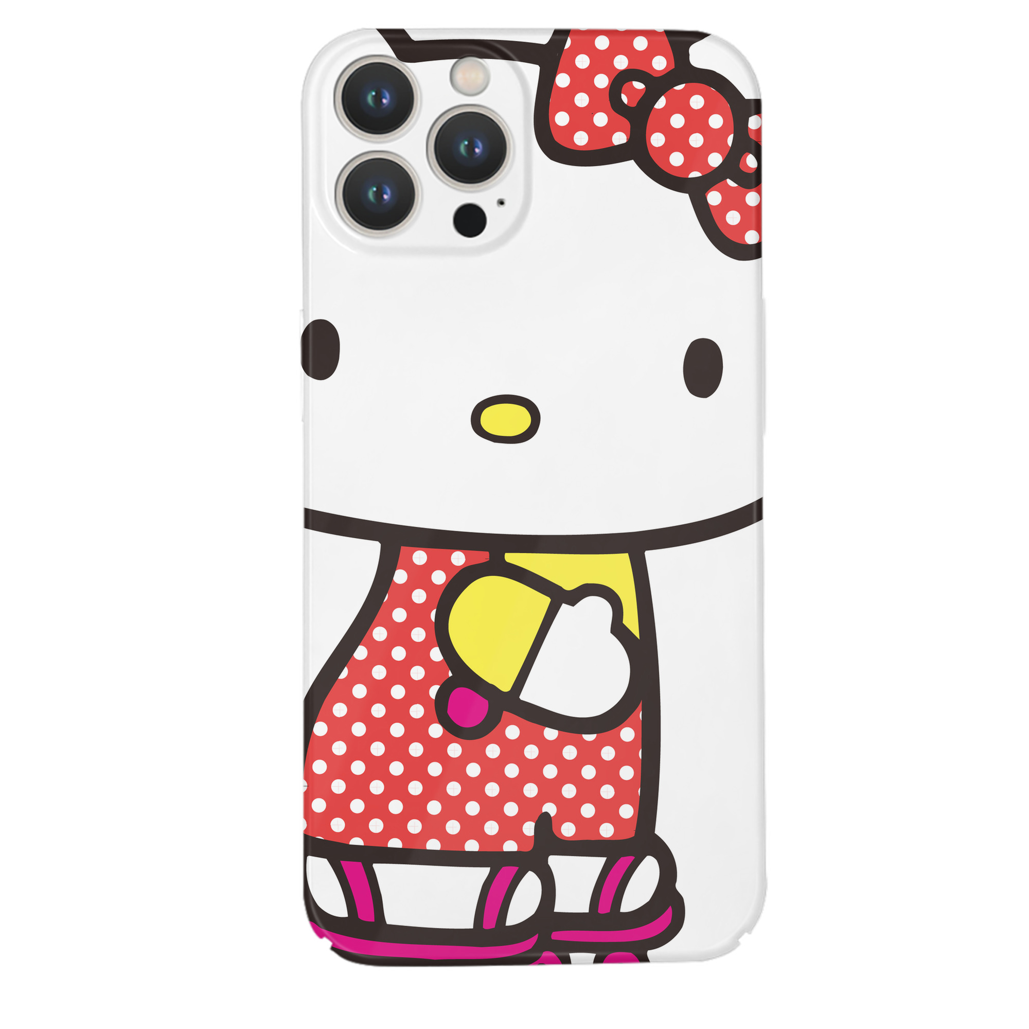 （画像用） Hello Kitty ハローキティ 【iPhone 14シリーズ対応】ハードケース